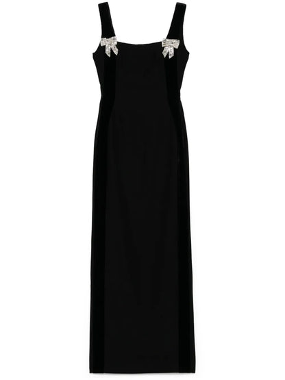 Bow-Detail Maxi Dress