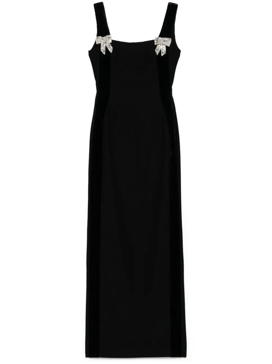 Bow-Detail Maxi Dress