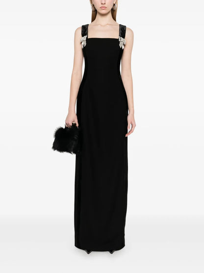 Bow-Detail Maxi Dress