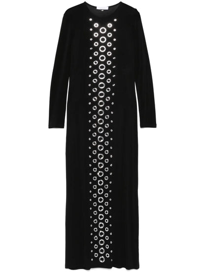 Semi-Sheer Maxi Dress