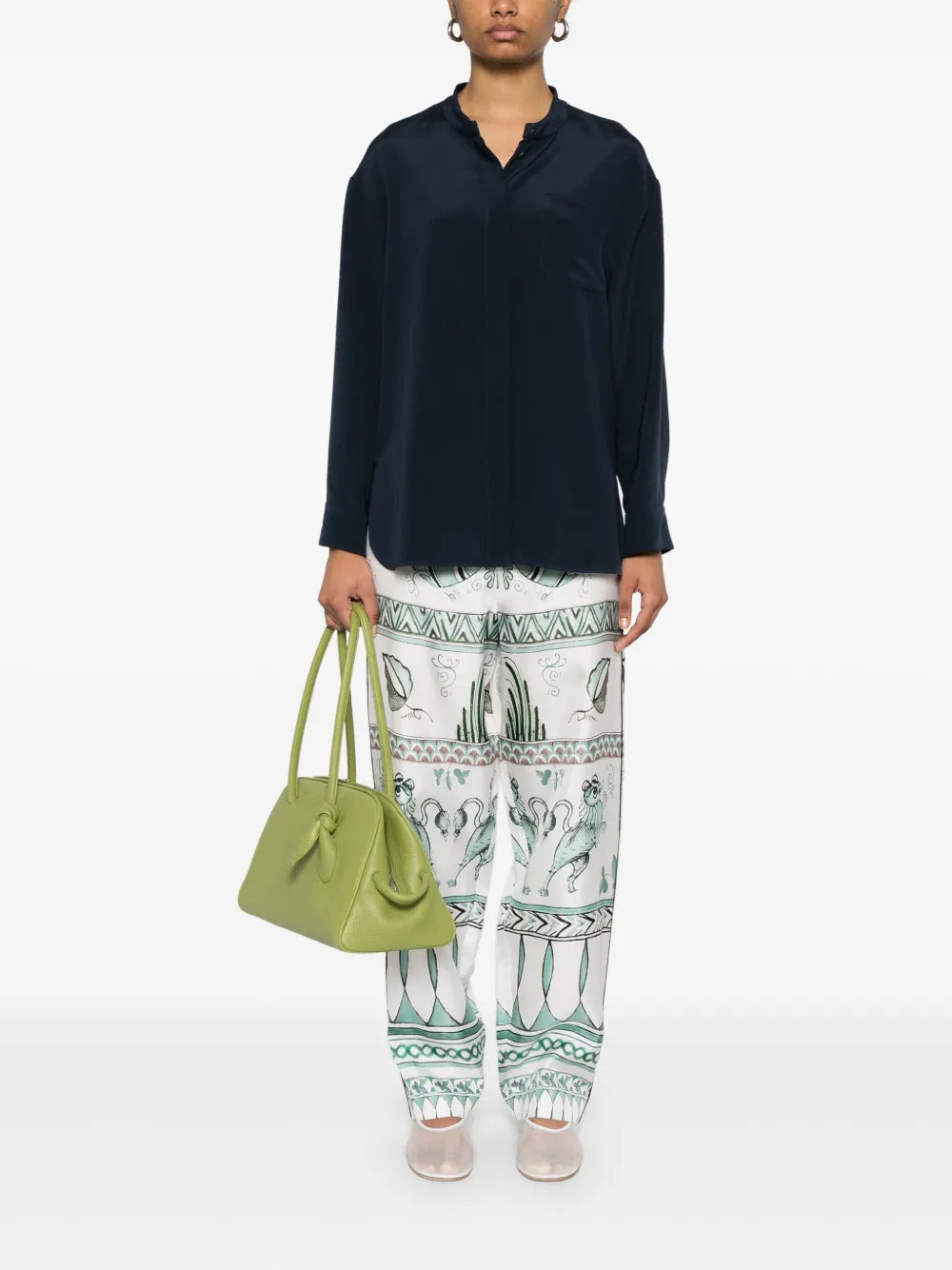 Silk Trousers