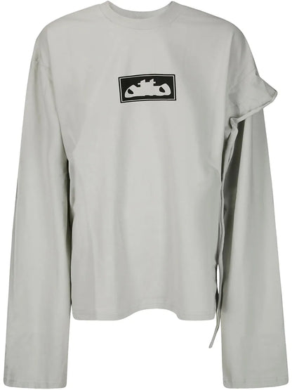Logo-Print Long-Sleeved T-Shirt
