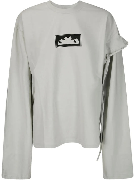 Logo-Print Long-Sleeved T-Shirt