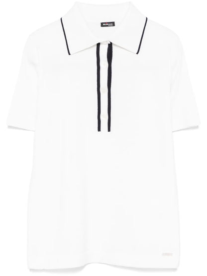 Wool Polo Top