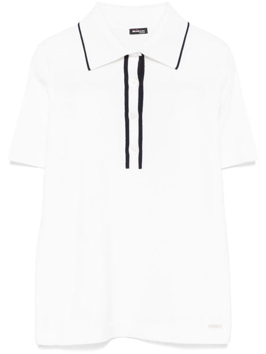 Wool Polo Top