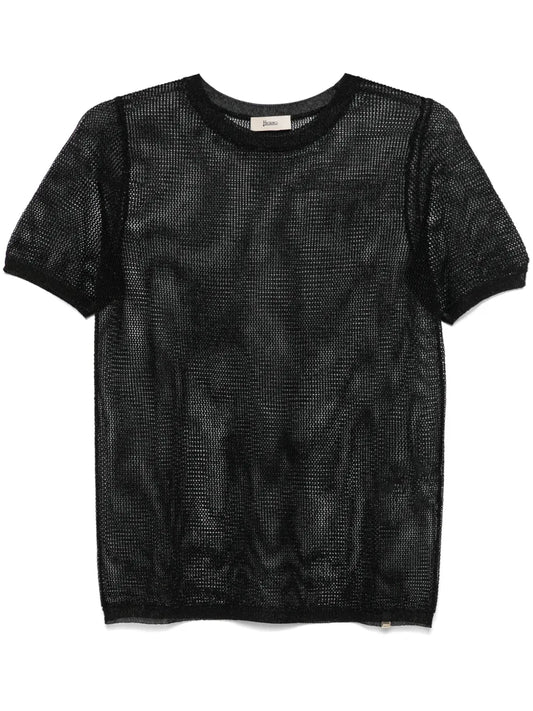 Open-Knit T-Shirt