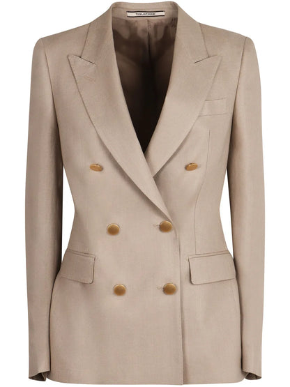Double-Breasted Suit Jacket