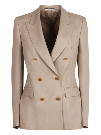 Double-Breasted Suit Jacket