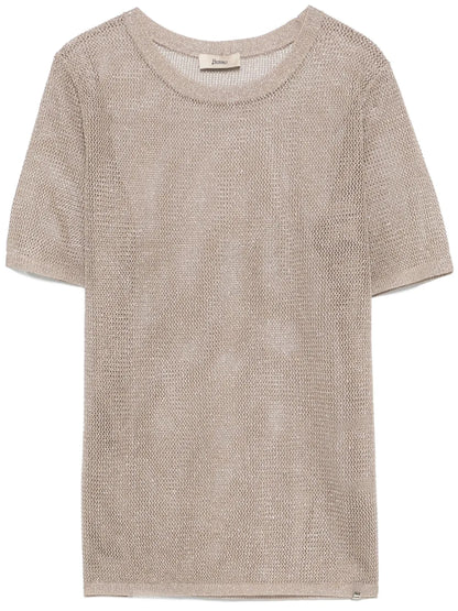 Open-Knit T-Shirt