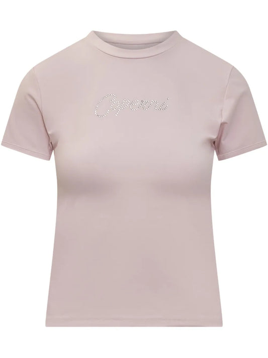 Rhinestone-Logo T-Shirt