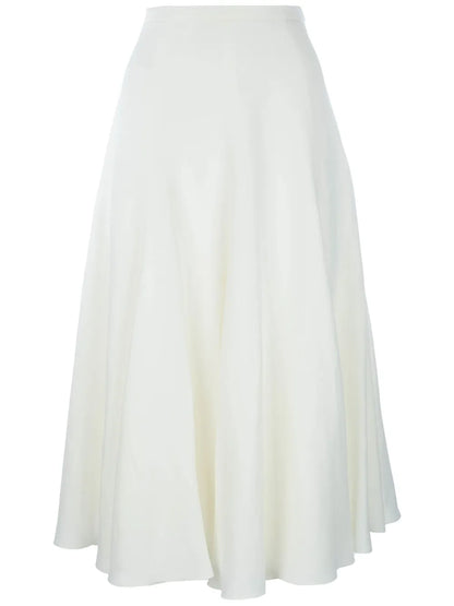 Flared Midi Skirt