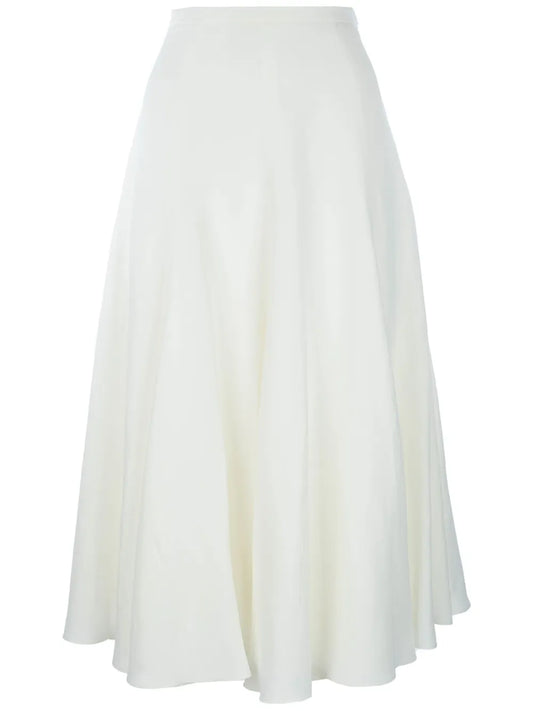 Flared Midi Skirt