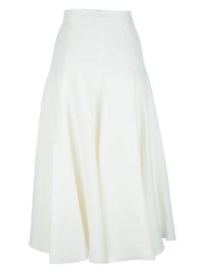 Flared Midi Skirt