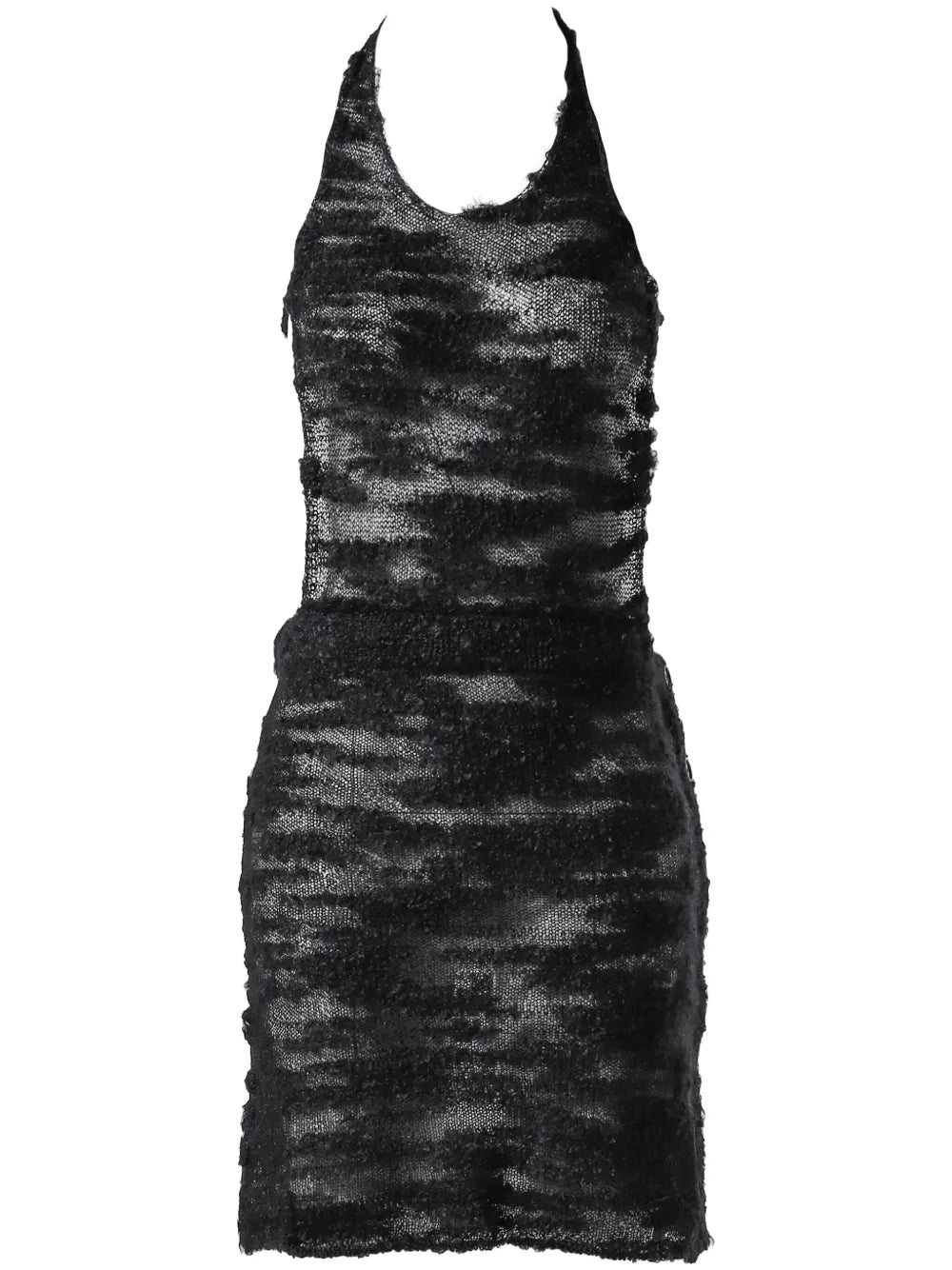 Semi-Sheer Mini Dress
