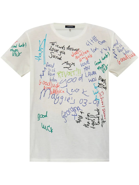 Text-Print T-Shirt