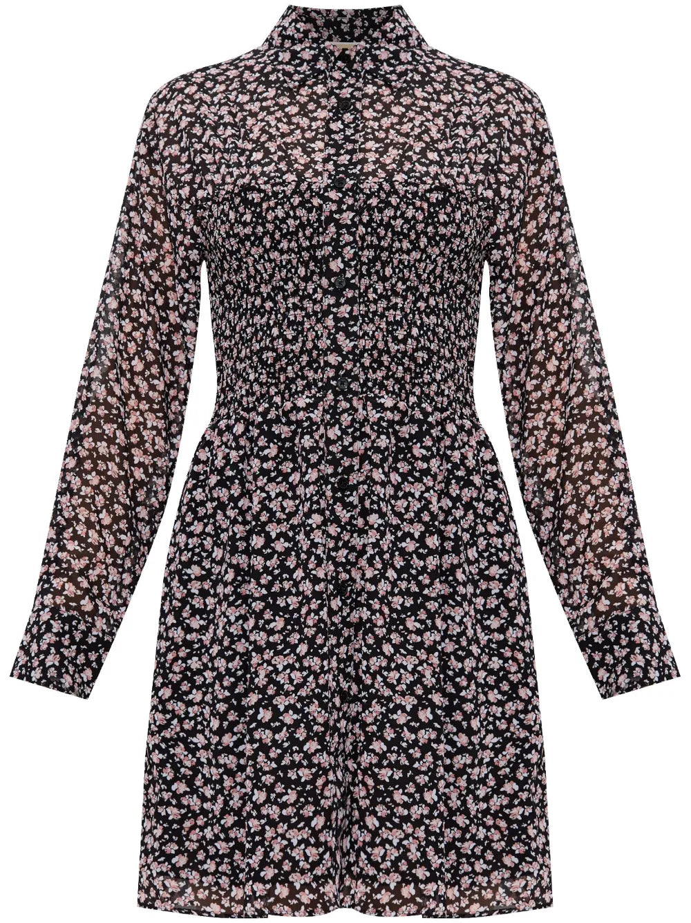 Floral Shirt Dress