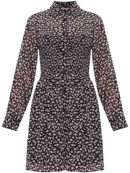 Floral Shirt Dress