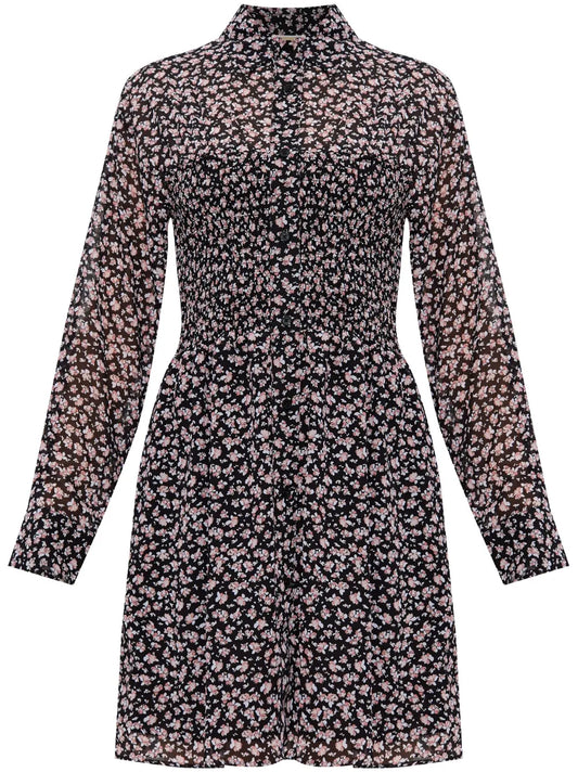 Floral Shirt Dress