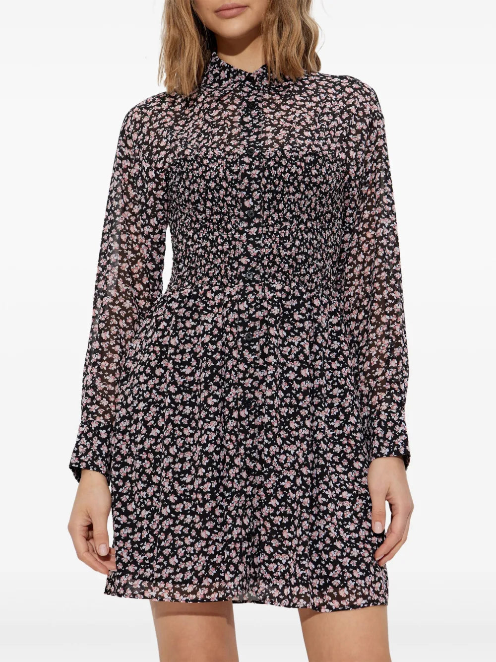 Floral Shirt Dress