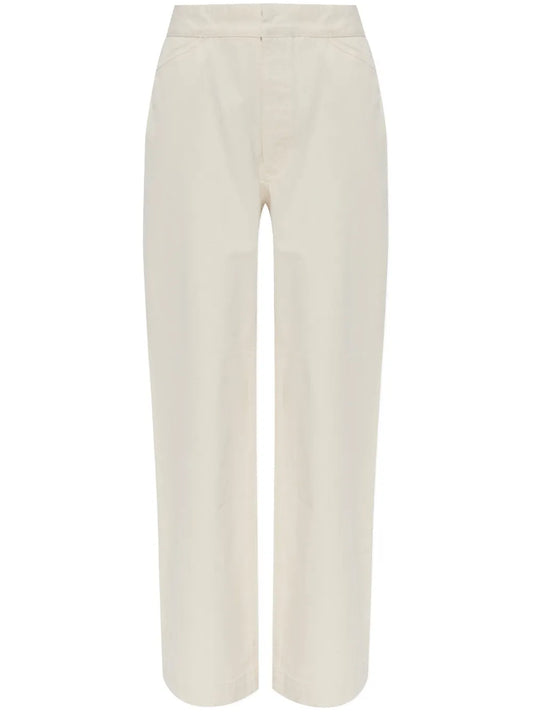 Rear-Drawstring Trousers