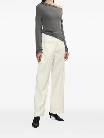 Asymmetric-Neck Top
