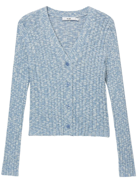 Wide-Ribbed Cardigan