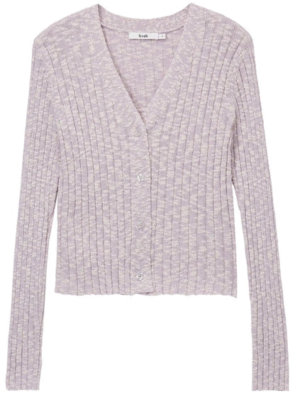 Ribbed Cardigan