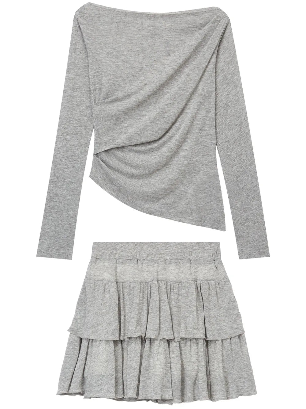 Ruffled Mini Skirt