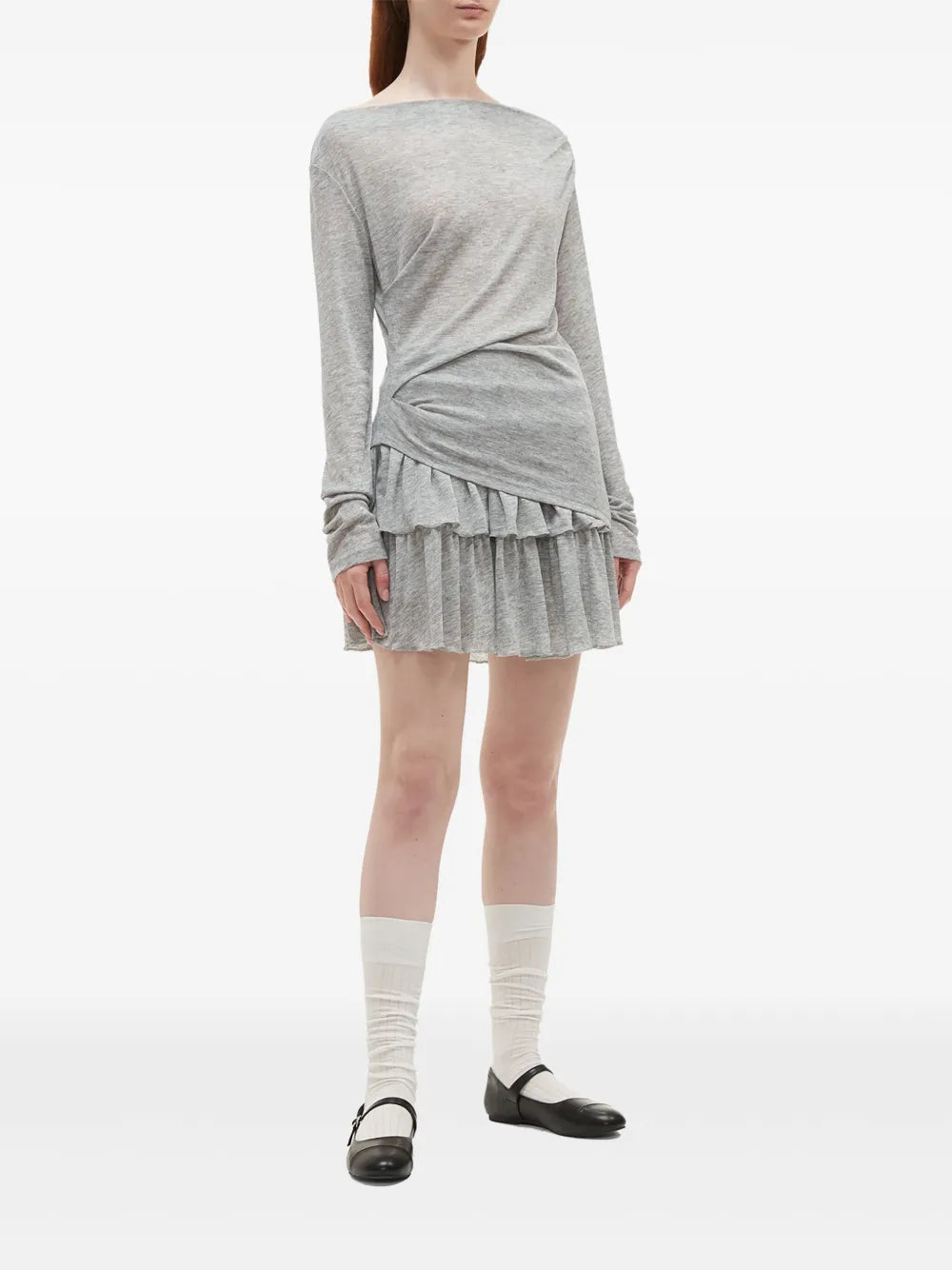 Ruffled Mini Skirt