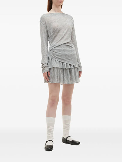 Ruffled Mini Skirt