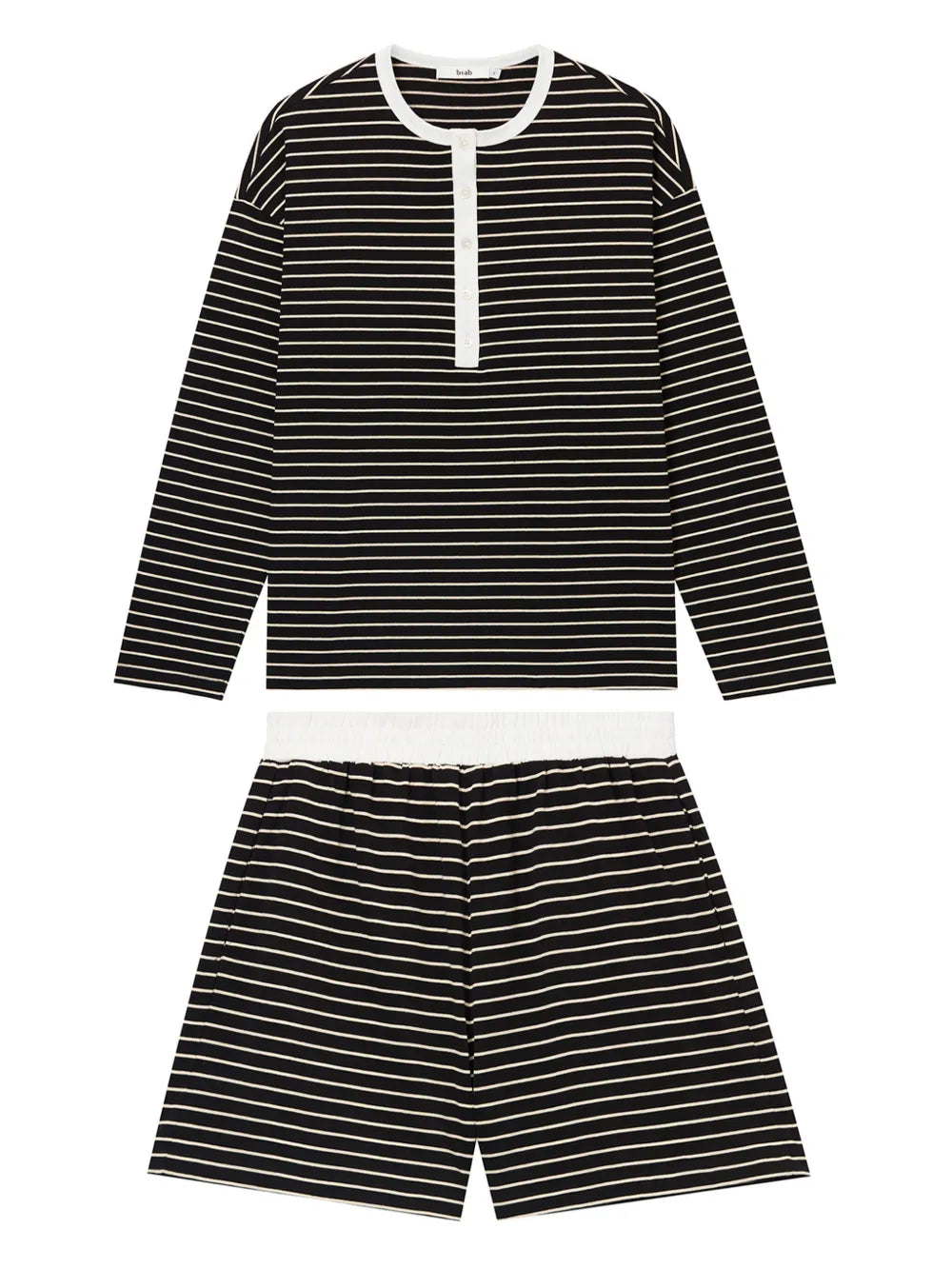 Striped Shorts Set