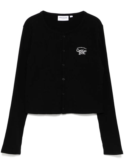 Logo-Embroidered Top