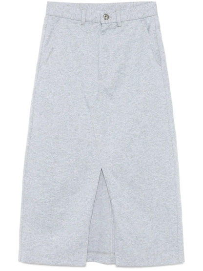 Logo-Embroidered Skirt