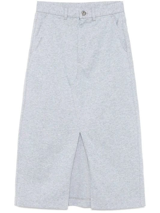 Logo-Embroidered Skirt