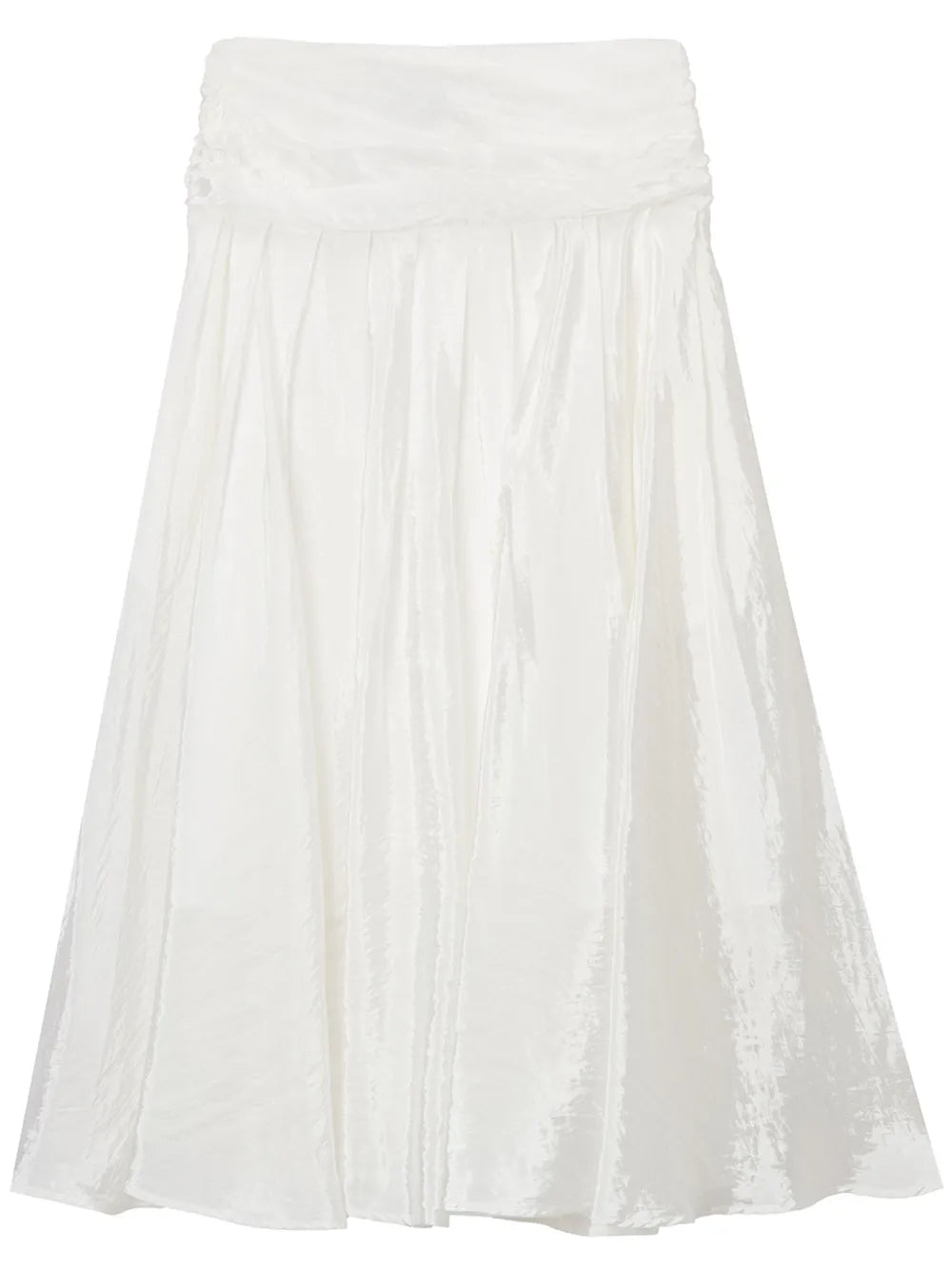 Pleated Midi Skirt