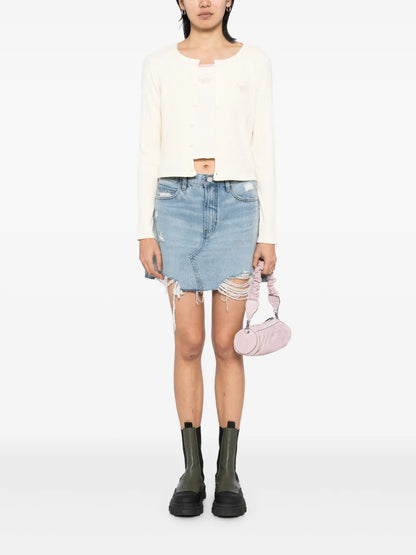 Logo-Embroidered Top