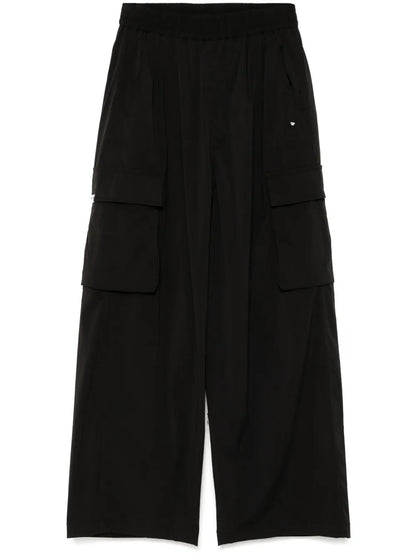 Wide-Leg Cargo Pants