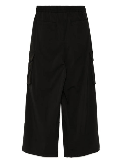 Wide-Leg Cargo Pants