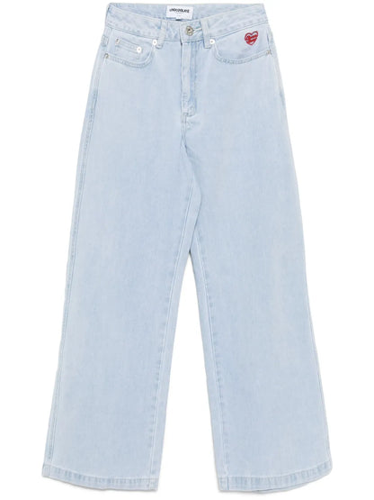 Wide-Leg Jeans