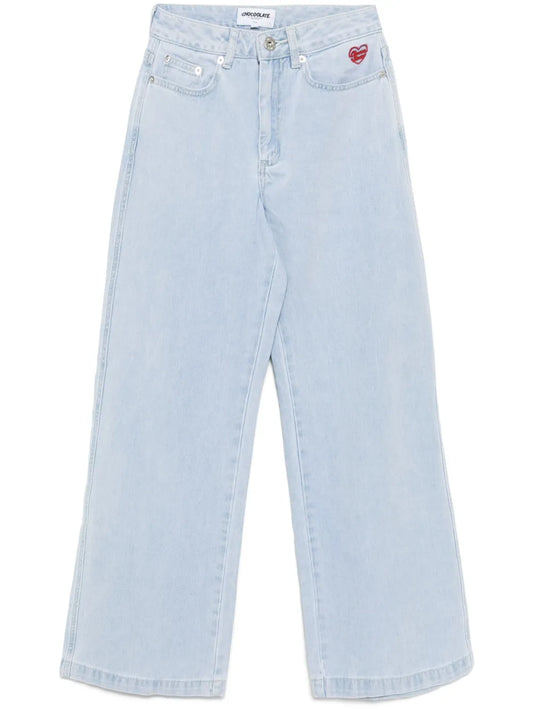 Wide-Leg Jeans