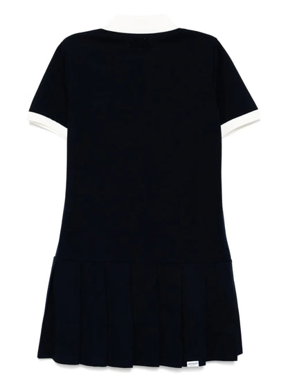 Logo-Embroidered Dress