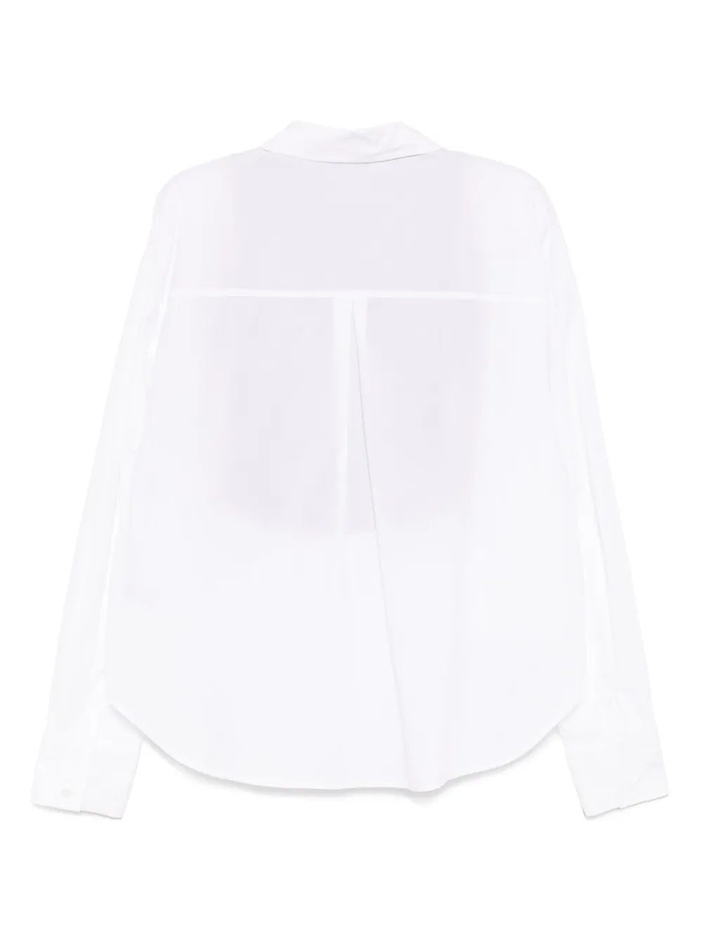 Asymmetric Tuck Shirt
