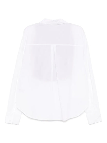 Asymmetric Tuck Shirt