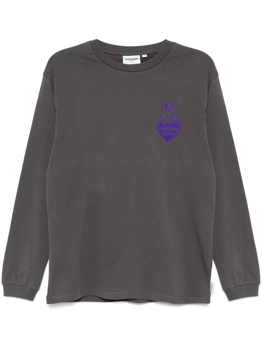 Rabbit Graphic Long-Sleeved T-Shirt