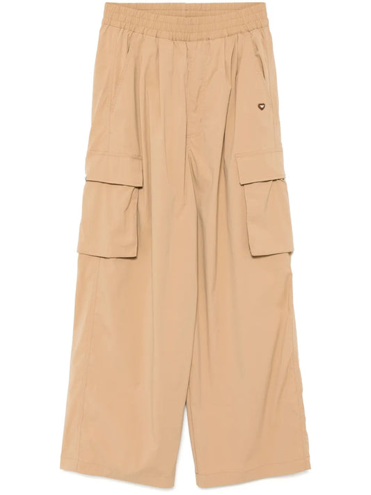 Wide-Leg Cargo Pants