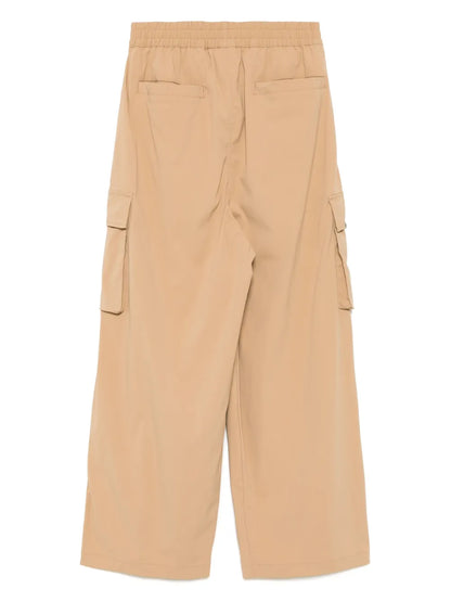 Wide-Leg Cargo Pants