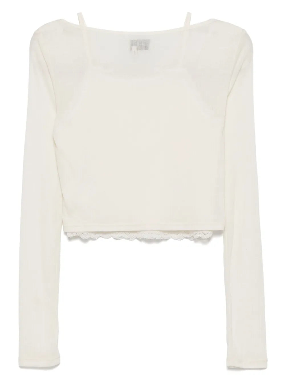 Logo-Embroidered Top