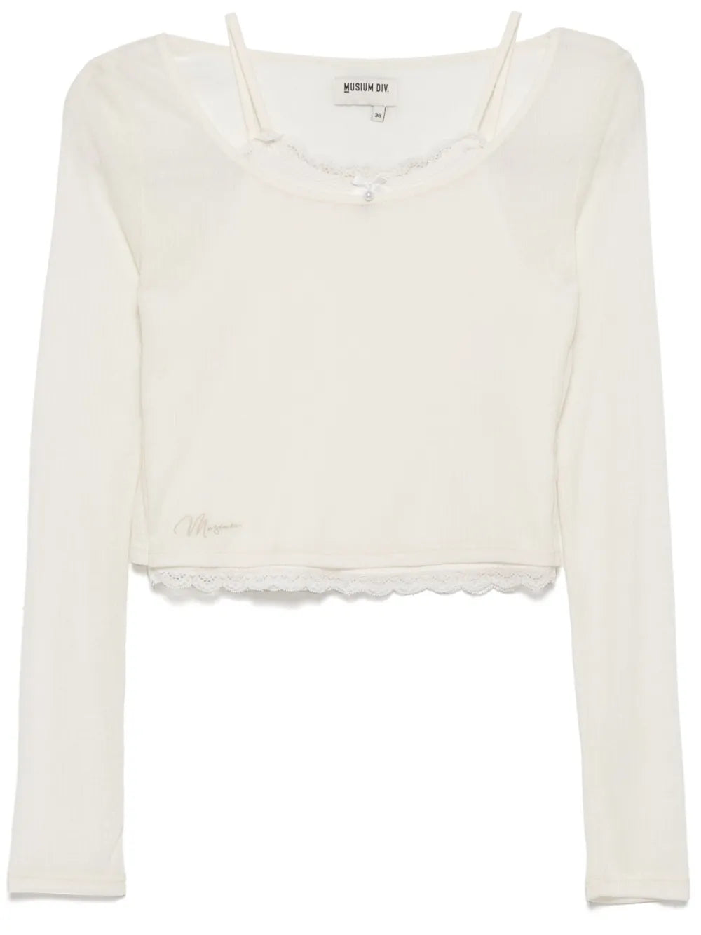 Logo-Embroidered Top