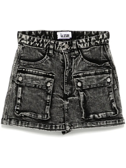 Denim Skort