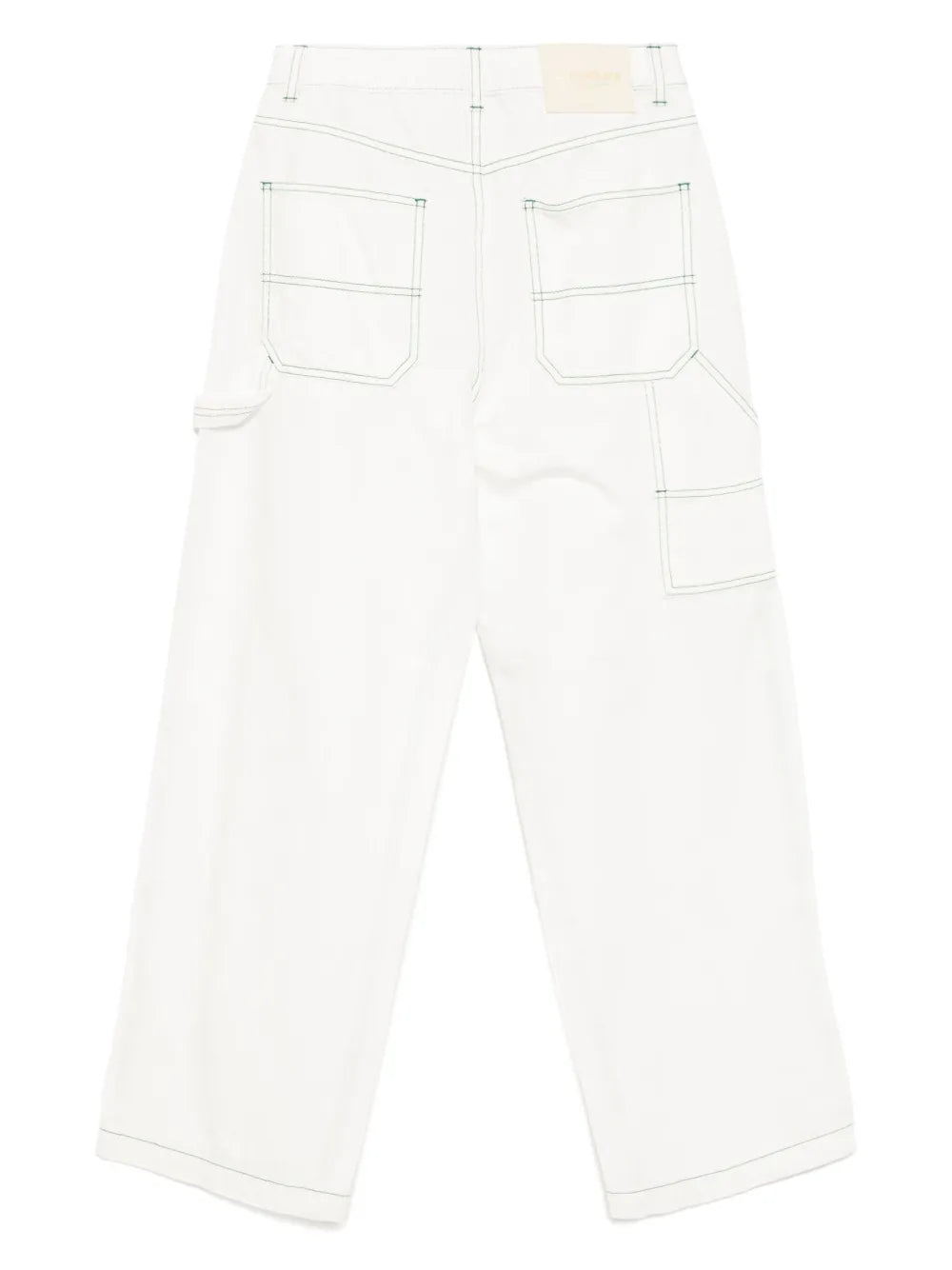 Wide-Leg Work Jeans